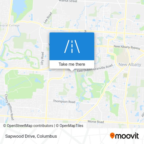 Sapwood Drive map