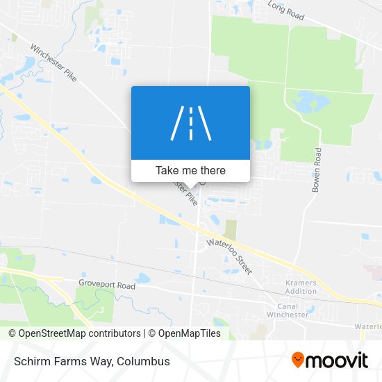 Schirm Farms Way map