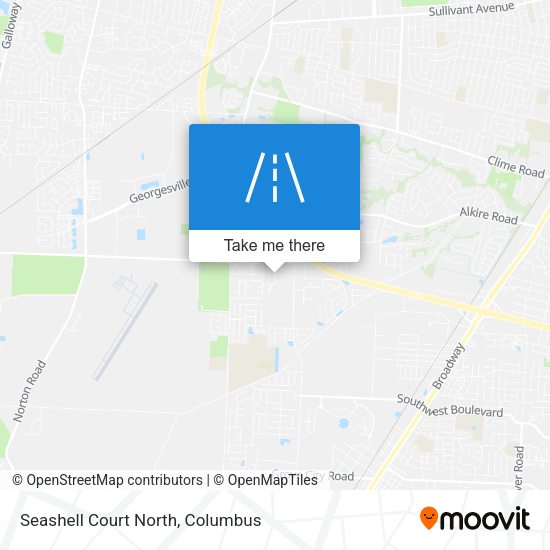 Seashell Court North map