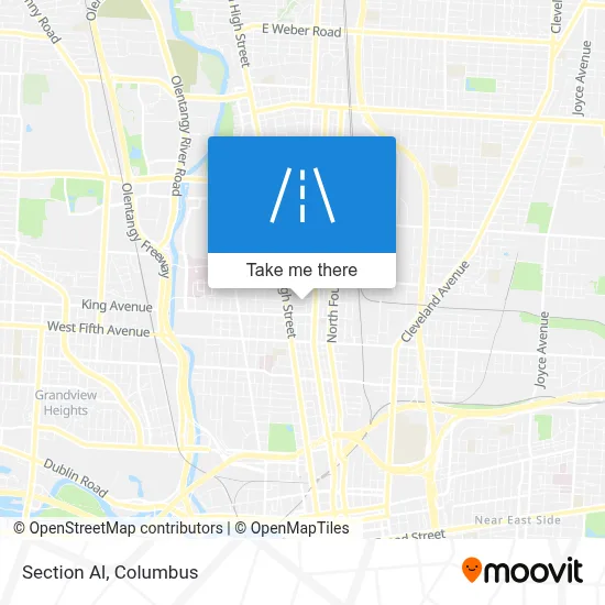 Section Al map