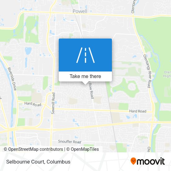 Mapa de Selbourne Court