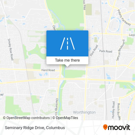 Mapa de Seminary Ridge Drive