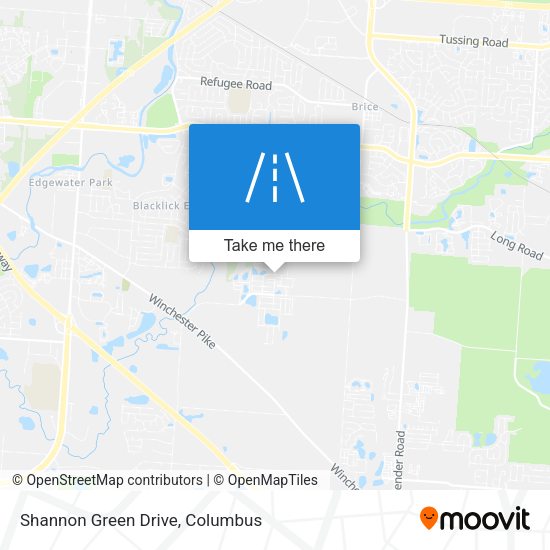Shannon Green Drive map