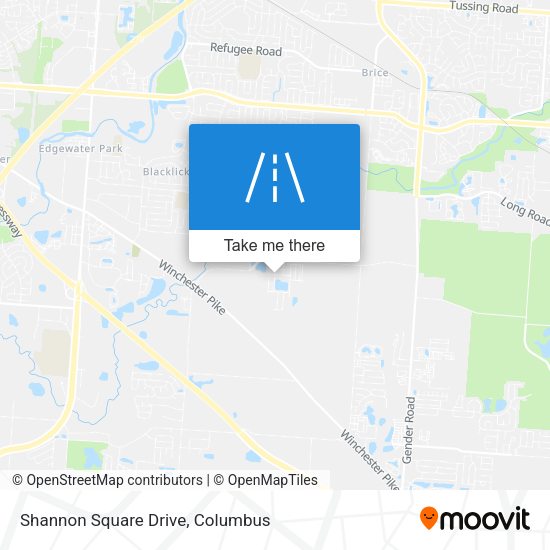 Mapa de Shannon Square Drive