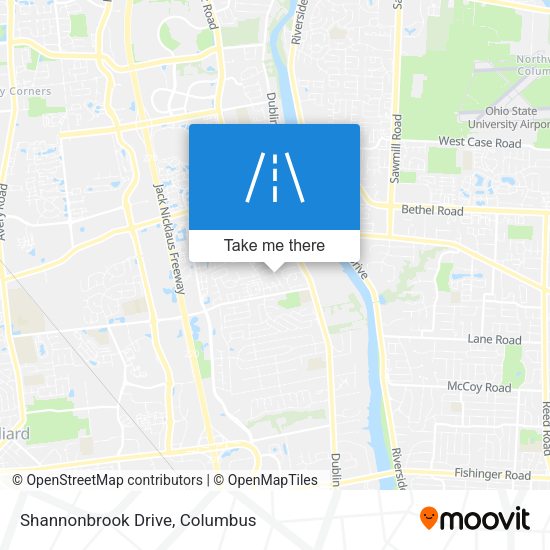 Shannonbrook Drive map