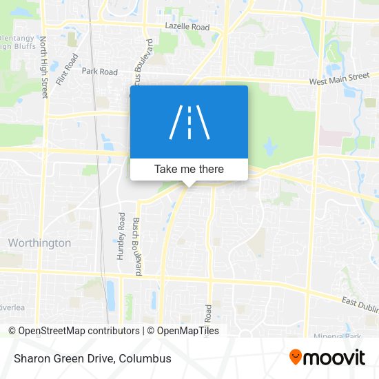 Mapa de Sharon Green Drive