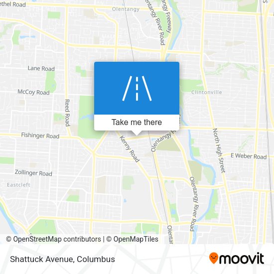 Mapa de Shattuck Avenue