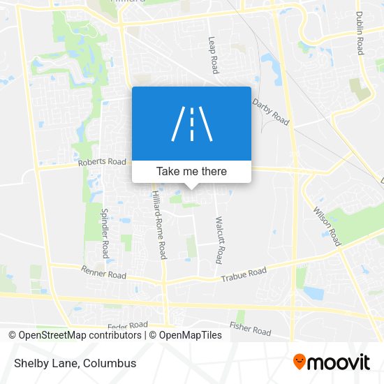 Mapa de Shelby Lane