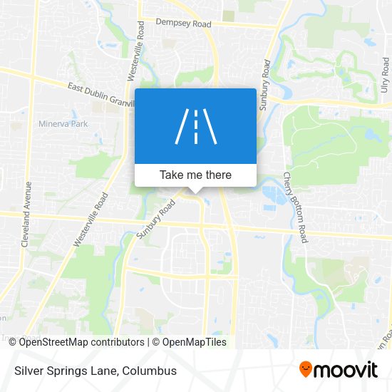 Mapa de Silver Springs Lane
