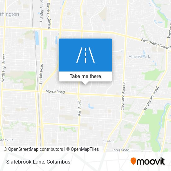 Mapa de Slatebrook Lane