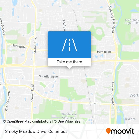Smoky Meadow Drive map