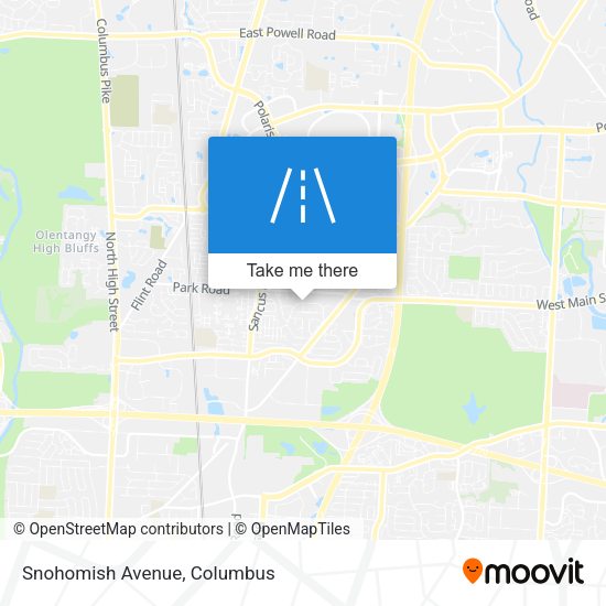 Mapa de Snohomish Avenue