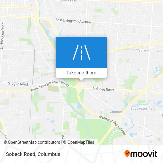 Mapa de Sobeck Road