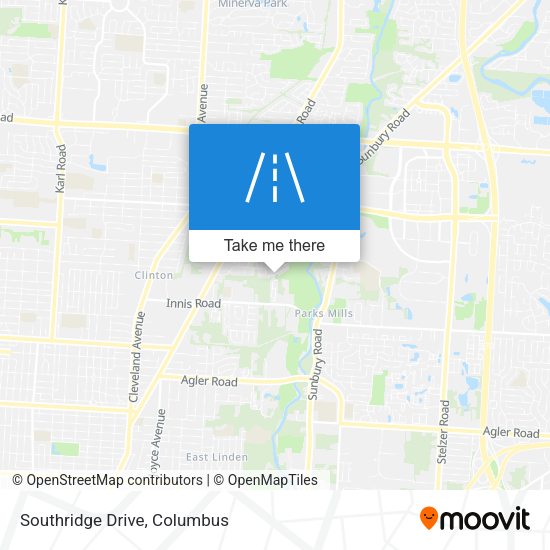 Mapa de Southridge Drive