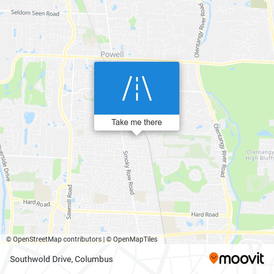 Southwold Drive map