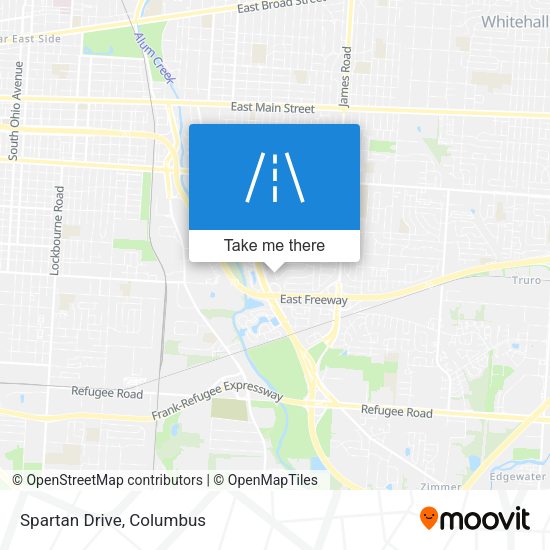 Mapa de Spartan Drive