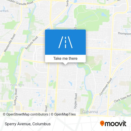 Mapa de Sperry Avenue
