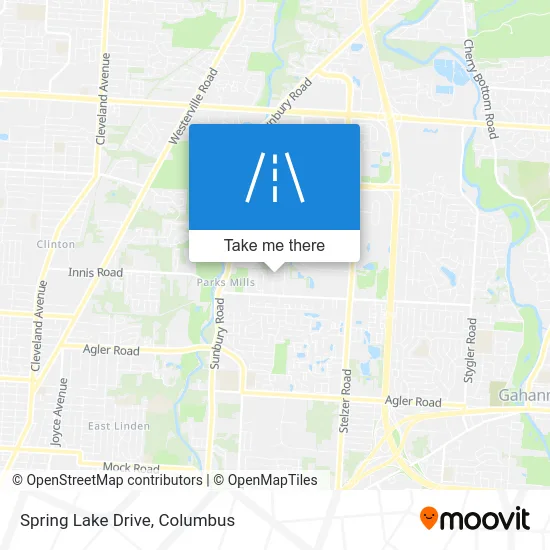 Spring Lake Drive map