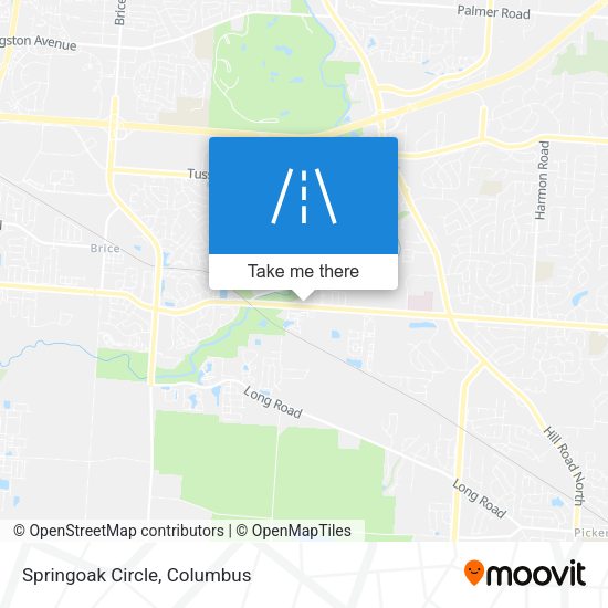 Mapa de Springoak Circle