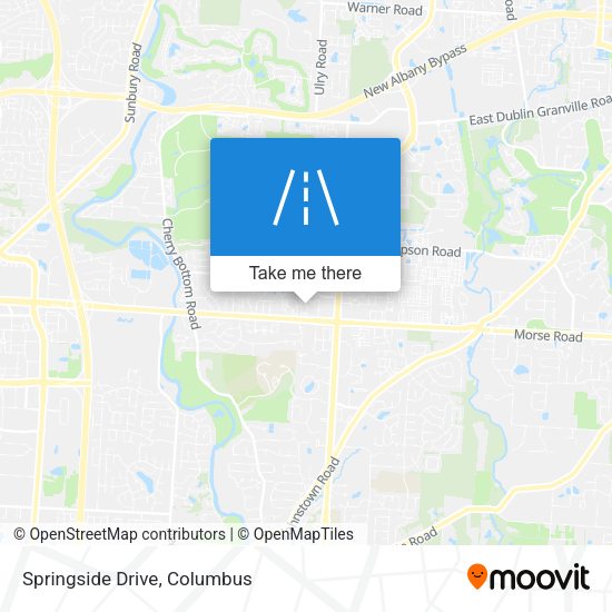 Mapa de Springside Drive