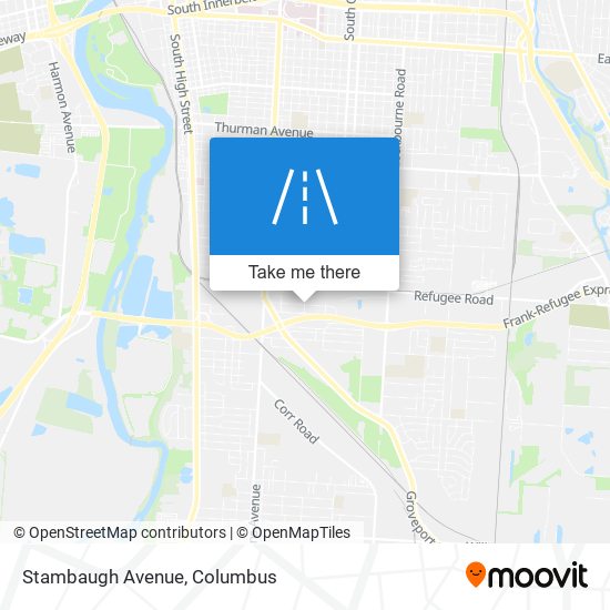 Mapa de Stambaugh Avenue