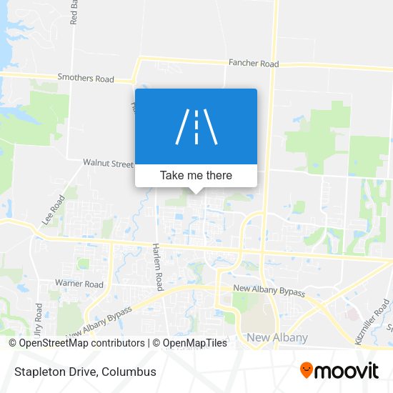 Mapa de Stapleton Drive