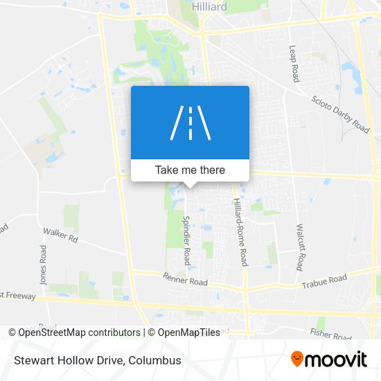 Stewart Hollow Drive map