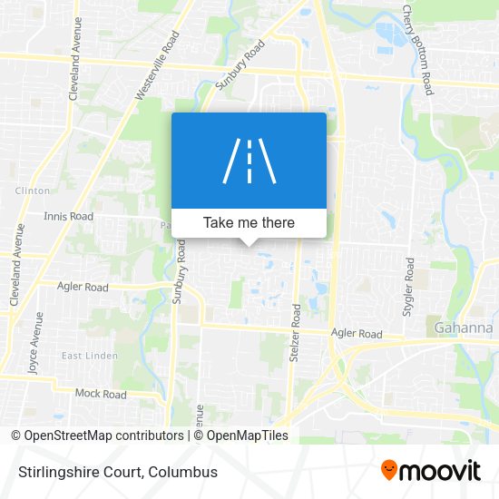Stirlingshire Court map