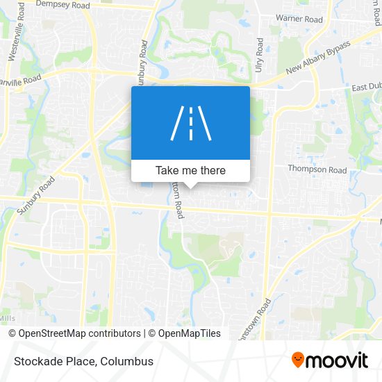Mapa de Stockade Place