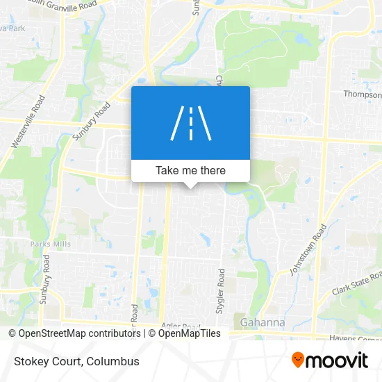 Stokey Court map