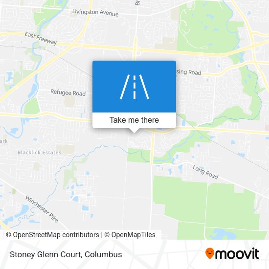 Stoney Glenn Court map