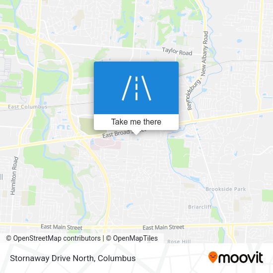 Mapa de Stornaway Drive North