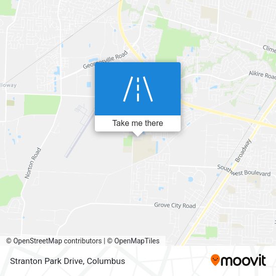 Stranton Park Drive map