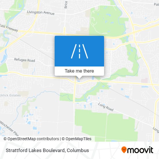 Mapa de Strattford Lakes Boulevard