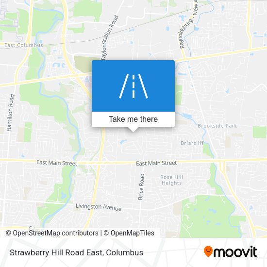 Mapa de Strawberry Hill Road East
