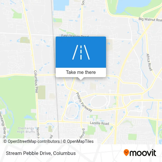 Stream Pebble Drive map