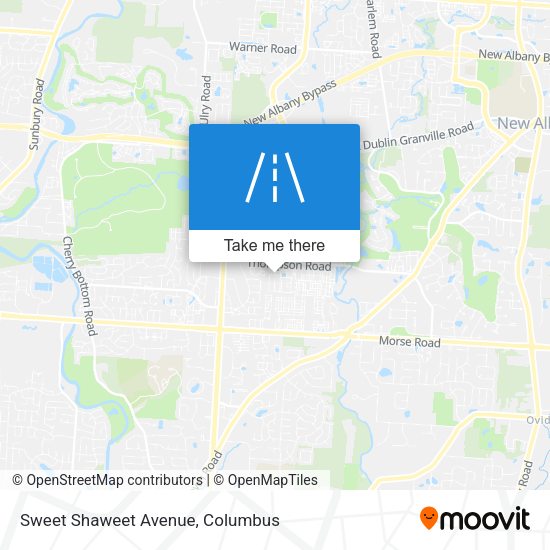 Mapa de Sweet Shaweet Avenue