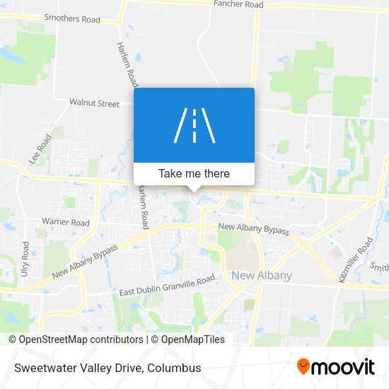 Mapa de Sweetwater Valley Drive