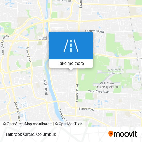 Talbrook Circle map