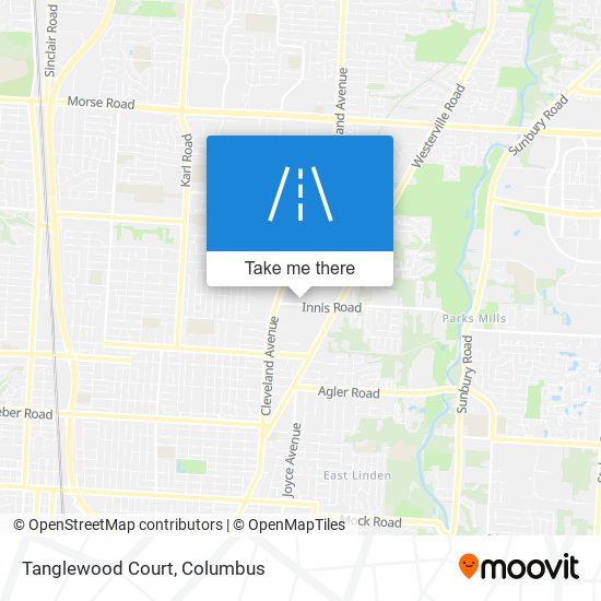 ¿Cómo llegar a Tanglewood Court, Columbus en autobús?