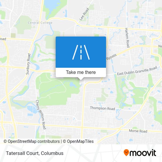 Mapa de Tatersall Court