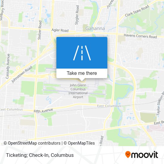 Mapa de Ticketing; Check-In