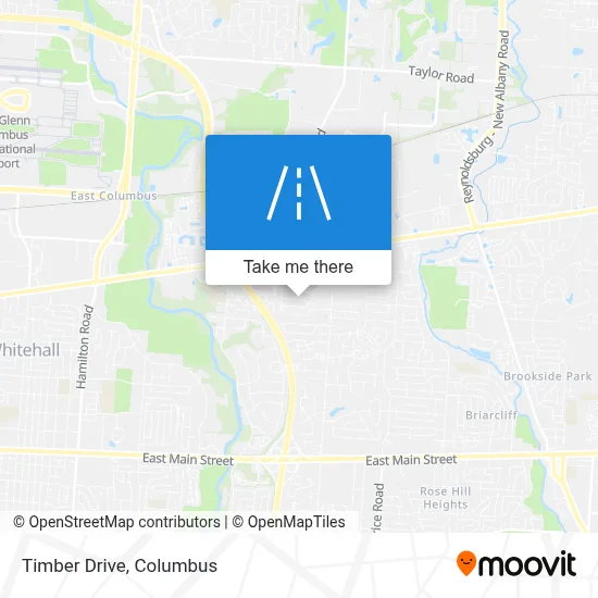 Timber Drive map