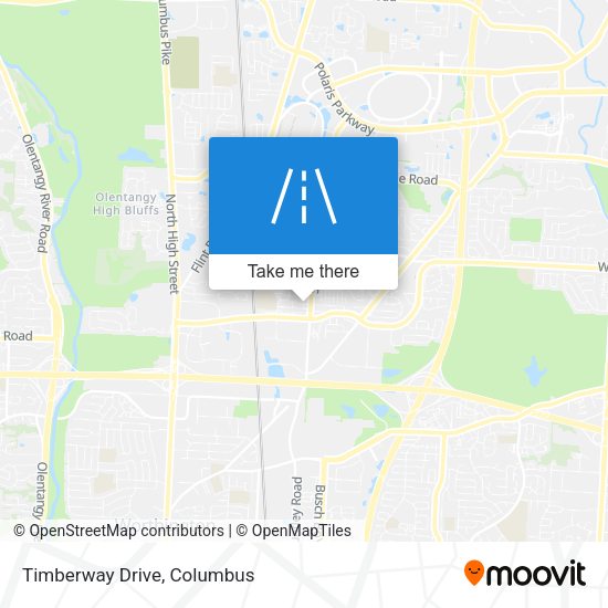 Mapa de Timberway Drive