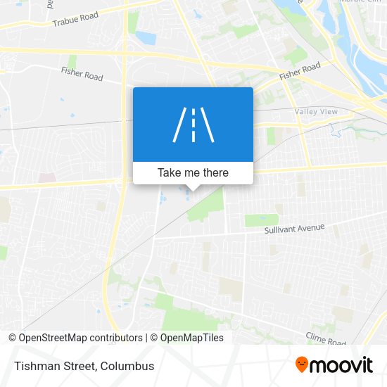 Tishman Street map