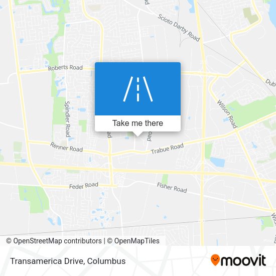 Mapa de Transamerica Drive