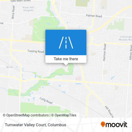 Tumwater Valley Court map
