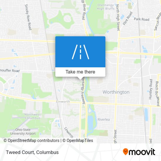 Mapa de Tweed Court