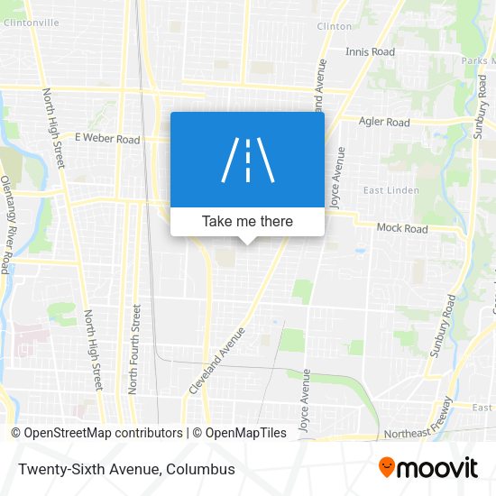 Mapa de Twenty-Sixth Avenue