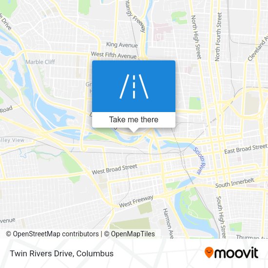 Mapa de Twin Rivers Drive